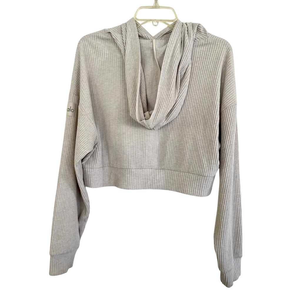 Alo Yoga Muse cropped hoodie size Small - Picture 4 of 9
